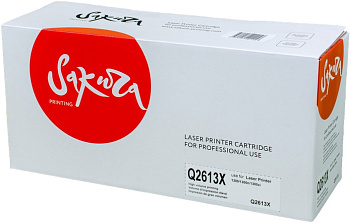 Фото Картридж SAKURA Q2613X для HP LaserJet 1300/ 1300n/ 1300x Черный (Black) (4000 к.)