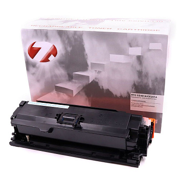 Фото Картридж 7Q CE251A/ CE401A  для HP LJ CP3525/ M551 (7000стр.) Голубой (Cyan)