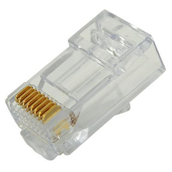 Фото Коннектор NEOMAX RJ45 коннектор кат. 6  со вставкой