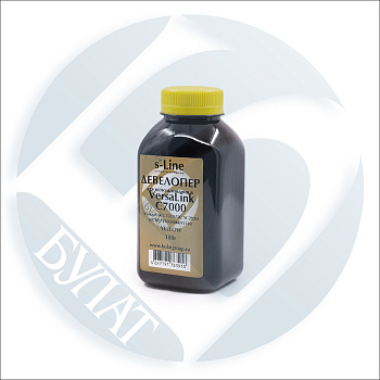 Фото Девелопер Xerox VersaLink C7000/ C7020, DC SC2020 [607K07290/ 604K91170] (бут.180г) БУЛАТ s-Line - Желтый (Yellow)