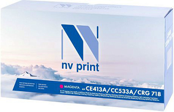 Картридж NV-Print CE413A/CC533A/718M для HP CLJ M351/ M451/ M375/ M475, CP2025/ CM2320, Canon i-SENSYS LBP-7200 (2800стр.) Пурпурный (Magenta) Фото Картридж NV-Print CE413A/CC533A/718M для HP CLJ M351/ M451/ M375/ M475, CP2025/ CM2320, Canon i-SENSYS LBP-7200 (2800стр.) Пурпурный (Magenta)