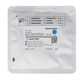 Фото Девелопер DV-5230C для KYOCERA ECOSYS M5521cdn/P5021cdn/M5526cdw (CET) Cyan, 94г, 100000 стр., CET171034