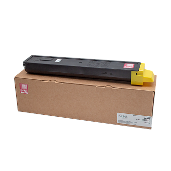 Фото Тонер-картридж e-Line TK-895Y для Kyocera FS-C8020 (6000стр.) Желтый (Yellow) - с чипом
