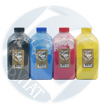 Фото Тонер Konica Minolta bizhub C258 [TN324C] (бан.400г) БУЛАТ - Голубой (Cyan) + девелопер