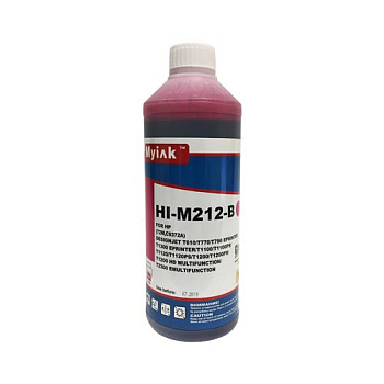 Фото Чернила для HP (№ 72) C9372A (1л, Пурпурный (Magenta), Dye) HI-M212-B Gloria™ MyInk