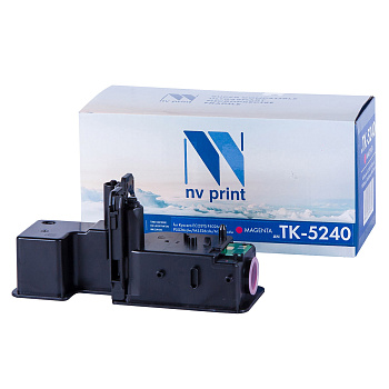 Фото Тонер-картридж NV-Print TK-5240M для Kyocera ECOSYS P5026cdn/ P5026cdw/ M5526cdn/ M5526cdw (3000стр.) Пурпурный (Magenta)