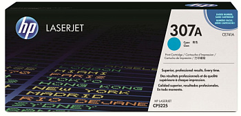 Фото Картридж (CE741A) Hewlett-Packard №307A для HP CLJ CP5225 Голубой (Cyan) Original