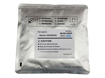 Девелопер для KONICA MINOLTA Bizhub C220/C280/C360 (CET) Cyan, 210г/пак, 114000 стр., CET8433 Фото Девелопер для KONICA MINOLTA Bizhub C220/C280/C360 (CET) Cyan, 210г/пак, 114000 стр., CET8433