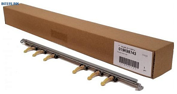 Фото Планка с пальцами нагревательного вала (6 пальцев) Xerox WCP 4110/ 4112/ 4595 (019K98742/ 019K98743)