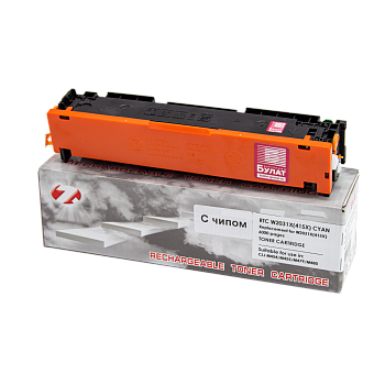 Фото Картридж 7Q W2031X (№ 415X C) для HP Color LJ M454/ M479 (6000стр) - Голубой (Cyan) версия чипа 002.2413А