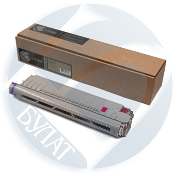 Фото Тонер-картридж s-Line 46471106 для Oki C823/ C833/ C843 (7000стр.) Пурпурный (Magenta)