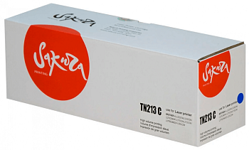Фото Картридж SAKURA TN213C для Brother DCP-L3550CDW, DCP-L3550, HL-L3230CDW, HL-L3230, MFC-L3770CDW, MFC-L3770 (1300стр.) Голубой (Cyan)