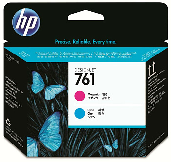 Фото Печатающая головка HP CH646A № 761 для DJ T7100 Пурпурный (Magenta) & Голубой (Cyan) Original