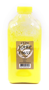 Фото Тонер для Oki C9655 (бут.425г) БУЛАТ s-Line - Желтый (Yellow) - Glossy
