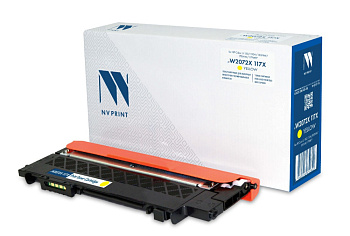 Фото Картридж NV-Print W2072X (117X) для HP Color Laser 150, MFP 178/ 179 (1300стр.) Желтый (Yellow)
