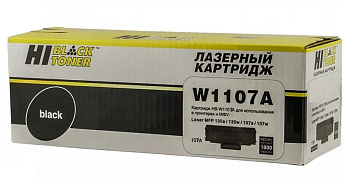 Фото Картридж Hi-Black W1107A для HP Laser 103/107/MFP 135/137 (1000стр.)