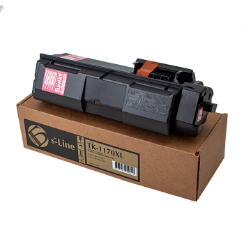 Фото Тонер-картридж s-Line TK-1170XL для Kyocera ECOSYS M2040dn/ M2540dn/ M2640idw (14 900стр.) - с чипом