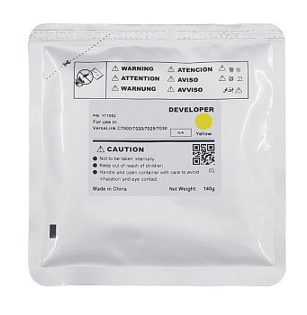 Фото Девелопер для XEROX VersaLink C7000/C7020/C7025/7C030 (CET) Yellow, 140г, 400000 стр., CET171052
