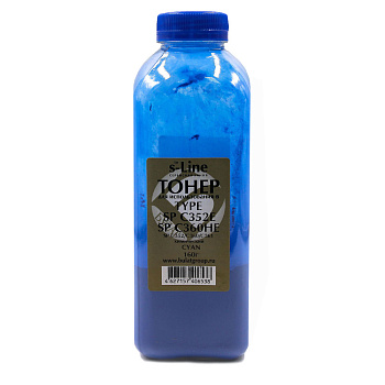 Тонер для Ricoh Aficio SP C352/ C360 (бут.160г) C352E/SP C360HE - Голубой (Cyan) БУЛАТ s-Line - химический Фото Тонер для Ricoh Aficio SP C352/ C360 (бут.160г) C352E/SP C360HE - Голубой (Cyan) БУЛАТ s-Line - химический