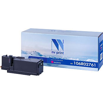Фото Картридж NV-Print 106R02761 для Xerox Phaser 6020/ 6022, WorkCentre 6025/ 6027 (1000стр.) Пурпурный (Magenta)