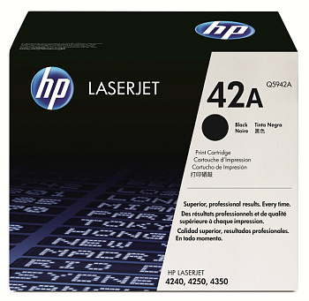 Картридж (Q5942A) Hewlett-Packard №42A для HP LJ 4240/ 4250/ 4350 Черный (Black) Original Фото Картридж (Q5942A) Hewlett-Packard №42A для HP LJ 4240/ 4250/ 4350 Черный (Black) Original