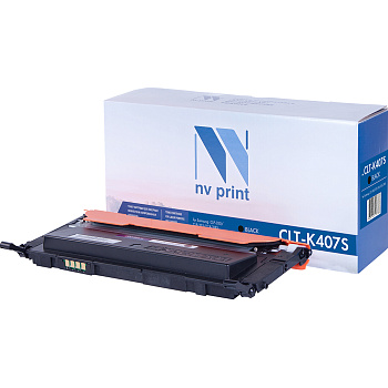 Картридж NV-Print CLT-K407S для Samsung CLP-320/ 325, CLX-3185 (1500стр.) Черный (Black) Фото Картридж NV-Print CLT-K407S для Samsung CLP-320/ 325, CLX-3185 (1500стр.) Черный (Black)