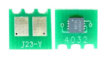 Фото Чип HP JT-J23  CLJ CB542A/CC532A/CE252A/CE262A/CE272A/CE312A/ CE322A/CE342A/CE412A/CE742A/CF212A, CRG-716/718/728/722/729/732 Желтый (Yelow) 