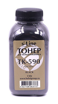 Фото Тонер для Kyocera FS-C5250 [TK-590K] (бут.130г) БУЛАТ s-Line - Черный (Black)