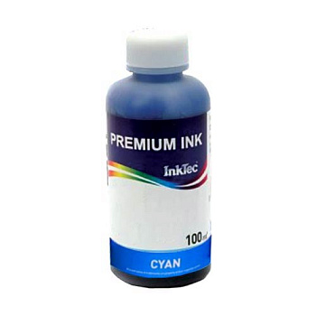 Фото Чернила для HP (№ GT52) Ink Tank 115/315/319/410/415/419 M0H54AE (100мл, Голубой (Cyan), Dye) Н5852-100MC InkTec