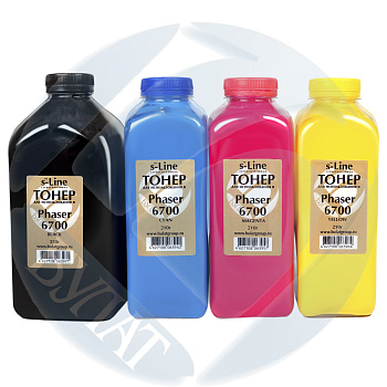 Фото Тонер для Xerox Phaser 6700 (бут.210г) БУЛАТ s-Line - Желтый (Yellow)