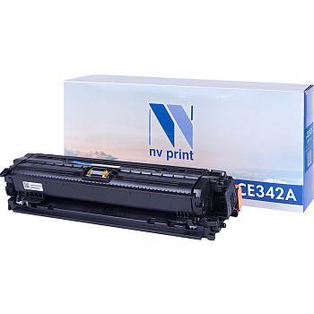 Картридж NV-Print CE342A для HP LJ 700 Color MFP 775 (16000стр.) Желтый (Yellow) Фото Картридж NV-Print CE342A для HP LJ 700 Color MFP 775 (16000стр.) Желтый (Yellow)