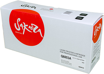 Фото Картридж SAKURA Q6003A для HP LaserJet 1600/ 2600n/ 2605/ 2605dn/ 2605dtn/ CM1015MFP/ CM1017MFP Пурпурный (Magenta) (2000 к.)