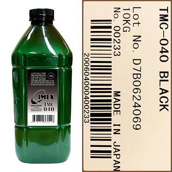 Фото Тонер TMC040 для HP CLJ 2500/ 3000/ 3600/ 3800/ CP 3525 (фл.1кг) Green ATM - Черный (Black) - [Polyester, IMEX]