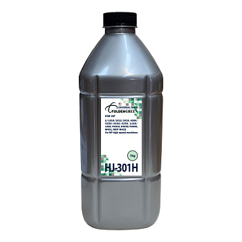 Фото Тонер тип HJ-301H для HP Универсал (фл,1кг,Golden Green) Silver ATM