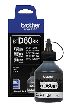 Фото Чернила для Brother BTD60BK для DCPT310/ 510W/ 710W (6500стр.) Черный (Black)