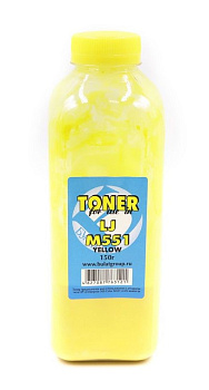 Фото Тонер для HP CLJ M551/ CP3525 (бут.150г) БУЛАТ - Желтый (Yellow)