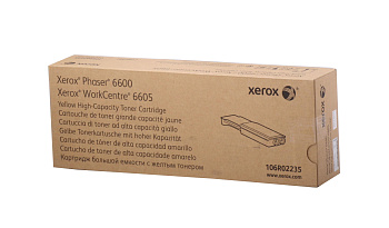 Тонер-картридж Xerox 106R02235 для Phaser 6600/ WC 6605 Желтый (Yellow) Фото Тонер-картридж Xerox 106R02235 для Phaser 6600/ WC 6605 Желтый (Yellow)
