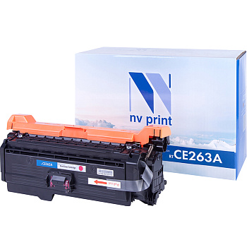Фото Картридж NV-Print CE263A для HP CLJ CP4025/ CP4525 (11000стр.) Пурпурный (Magenta)