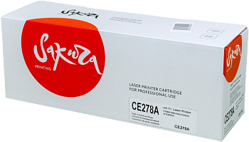Фото Картридж SAKURA CE278A для HP laser Pro P1560/ 1636/ 1566/ 1600/ 1606 Черный (Black) (2100 к.)