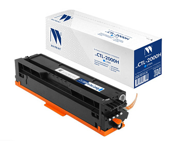 Фото Тонер-картридж NV-Print CTL-2000HC для Pantum CP2200 (3500стр.) Голубой (Cyan)