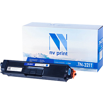 Фото Картридж NV-Print TN-321 для Brother HL-L8250CDN (1500стр.) Голубой (Cyan)