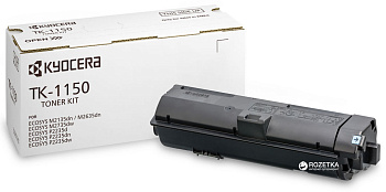 Фото Тонер-картридж Kyocera TK-1150 для M2135dn/ M2635dn/ M2735dw, P2235dn/ P2235dw (3000стр.) Черный (Black) Original