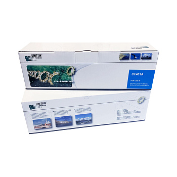 Картридж Uniton CF401A 201A для HP CLJ Pro M252/ M277 (1 400стр.) Голубой (Cyan) Фото Картридж Uniton CF401A 201A для HP CLJ Pro M252/ M277 (1 400стр.) Голубой (Cyan)