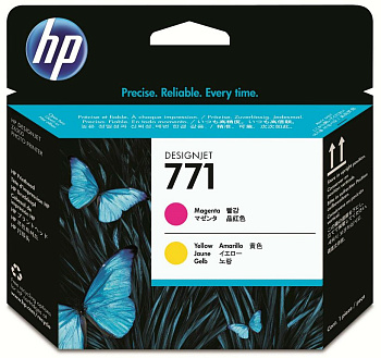 Фото Печатающая головка HP CE018A № 771 для DJ Z6200 Пурпурный (Magenta) & Желтый (Yellow) Original