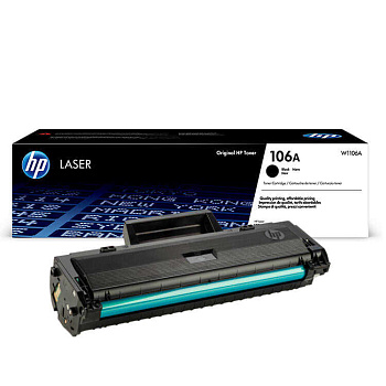 Фото Картридж HP W1106A (106A) для Laser 107a/ 107w/ 135a/ 135w/ 137fn (1000стр.) Original