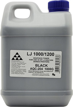 Фото Тонер для HP LJ 1200/ 1300/ 1000W (кан.1кг) AQC Россия