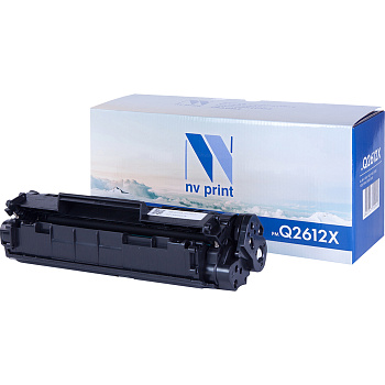 Картридж NV-Print Q2612X (12X) для HP LJ 1010/ 1020/ 1015/ 3015/ 3020 (3000стр.) Фото Картридж NV-Print Q2612X (12X) для HP LJ 1010/ 1020/ 1015/ 3015/ 3020 (3000стр.)