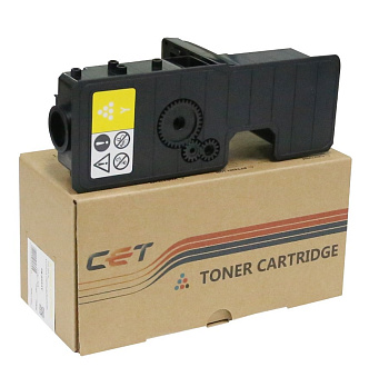 Фото Тонер-картридж (PK294) TK-5240Y для KYOCERA ECOSYS P5026cdn/M5526cdn (CET) Yellow, 45г, 3000 стр., CET8996YR