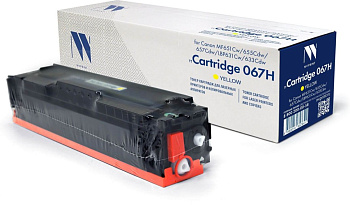 Фото Картридж NV-Print 067HY/5103C002A для Canon i-SENSYS LBP631Cw/ LBP633Cdw/ MF651Cw/ MF655Cdw/ MF657Cdw (2350стр.) Желтый (Yellow) - с чипом