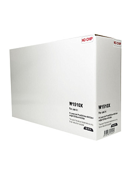 Фото Картридж  W1510X (№ 151X) для HP LaserJet Pro 4003, 4103 (9700стр.) БЕЗ ЧИПА!!! (compatible) белай коробка
